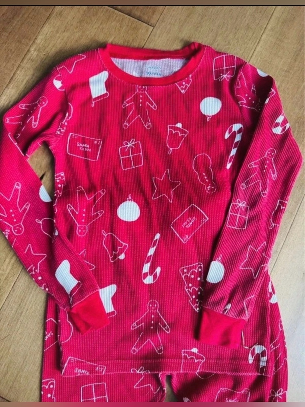 Carter's Red and White Holiday Pajama Set - Picture 1 of 3